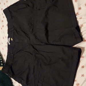 9 inch black Bermuda shorts worn a couple of times